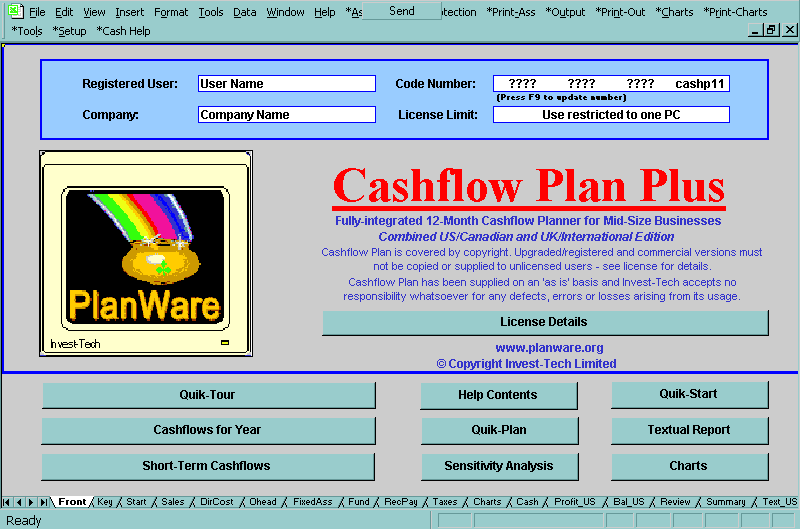 Cashflow Plan Ultra Screenshot